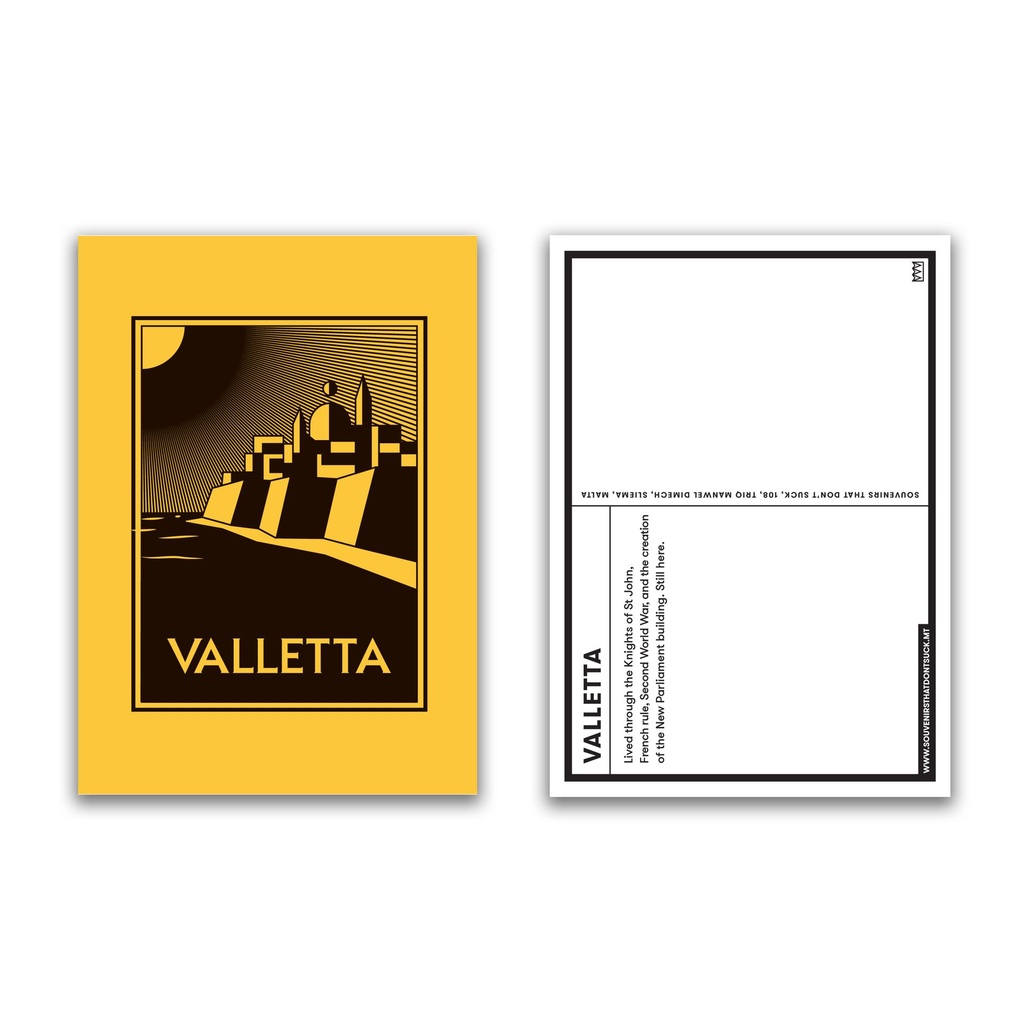 Valletta Postcard