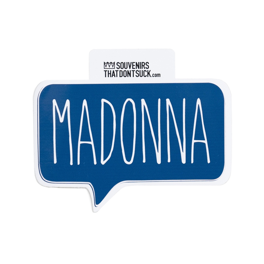 Madonna Sticker