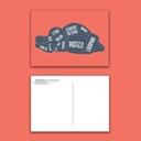 Fat Lady Postcard