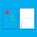 Flower Postcard