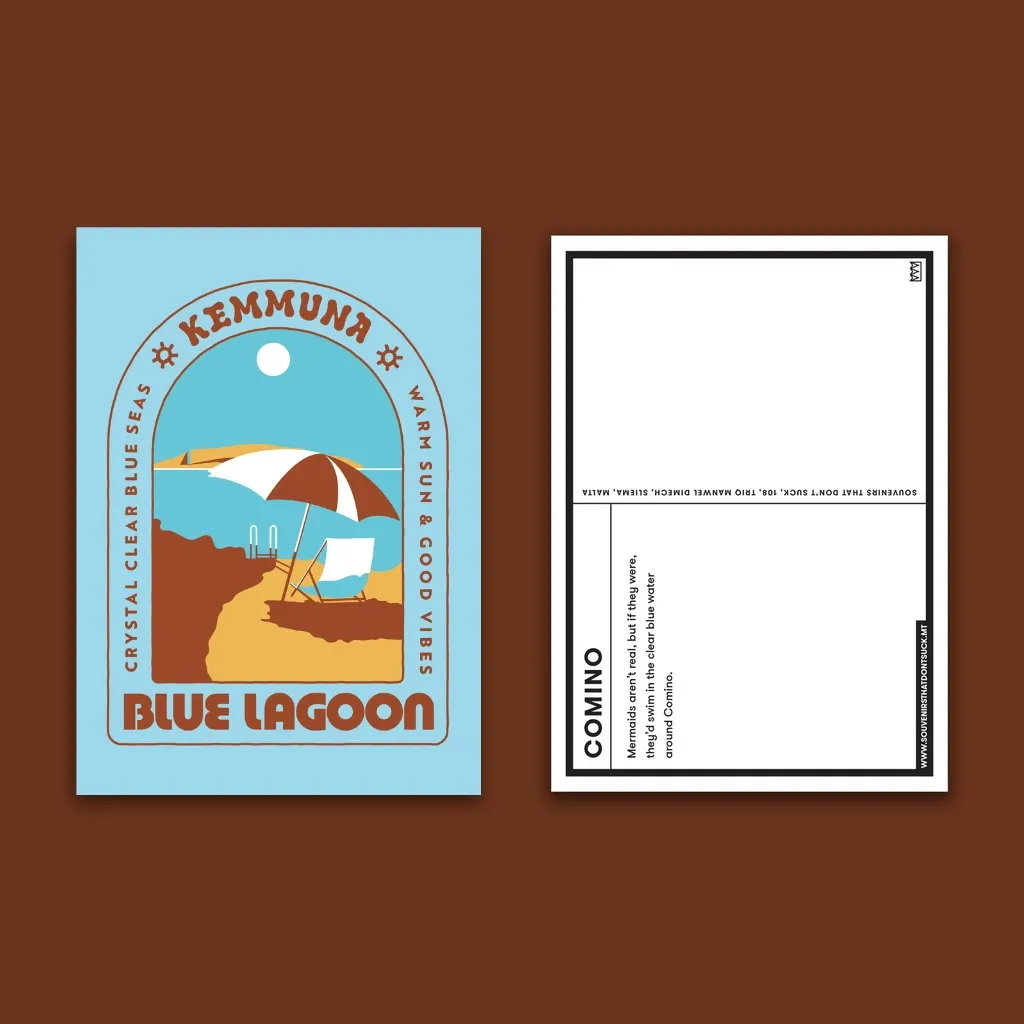 Comino Postcard