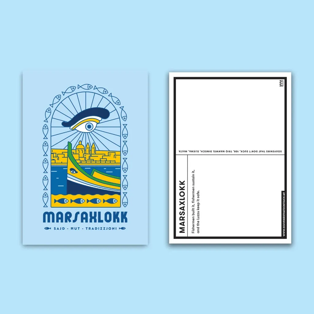 Marsaxlokk Postcard