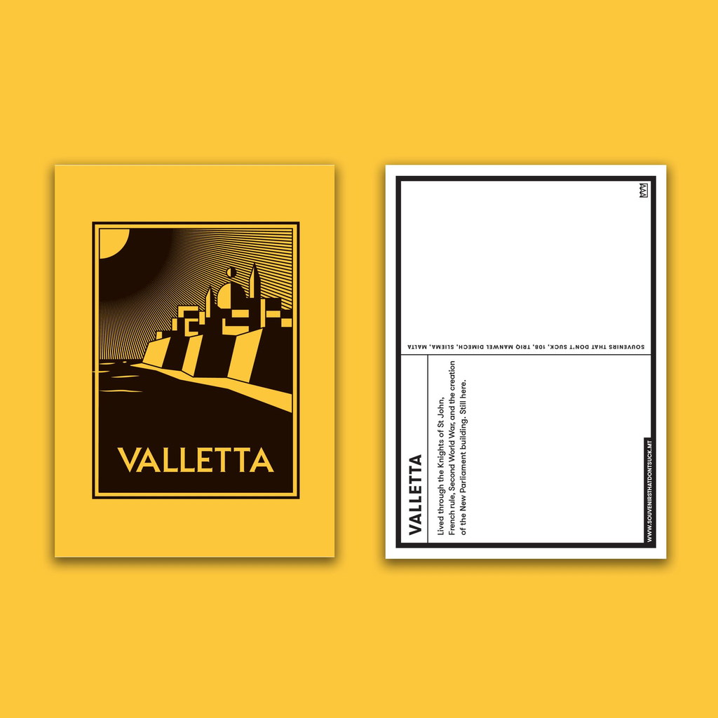 Valletta Postcard