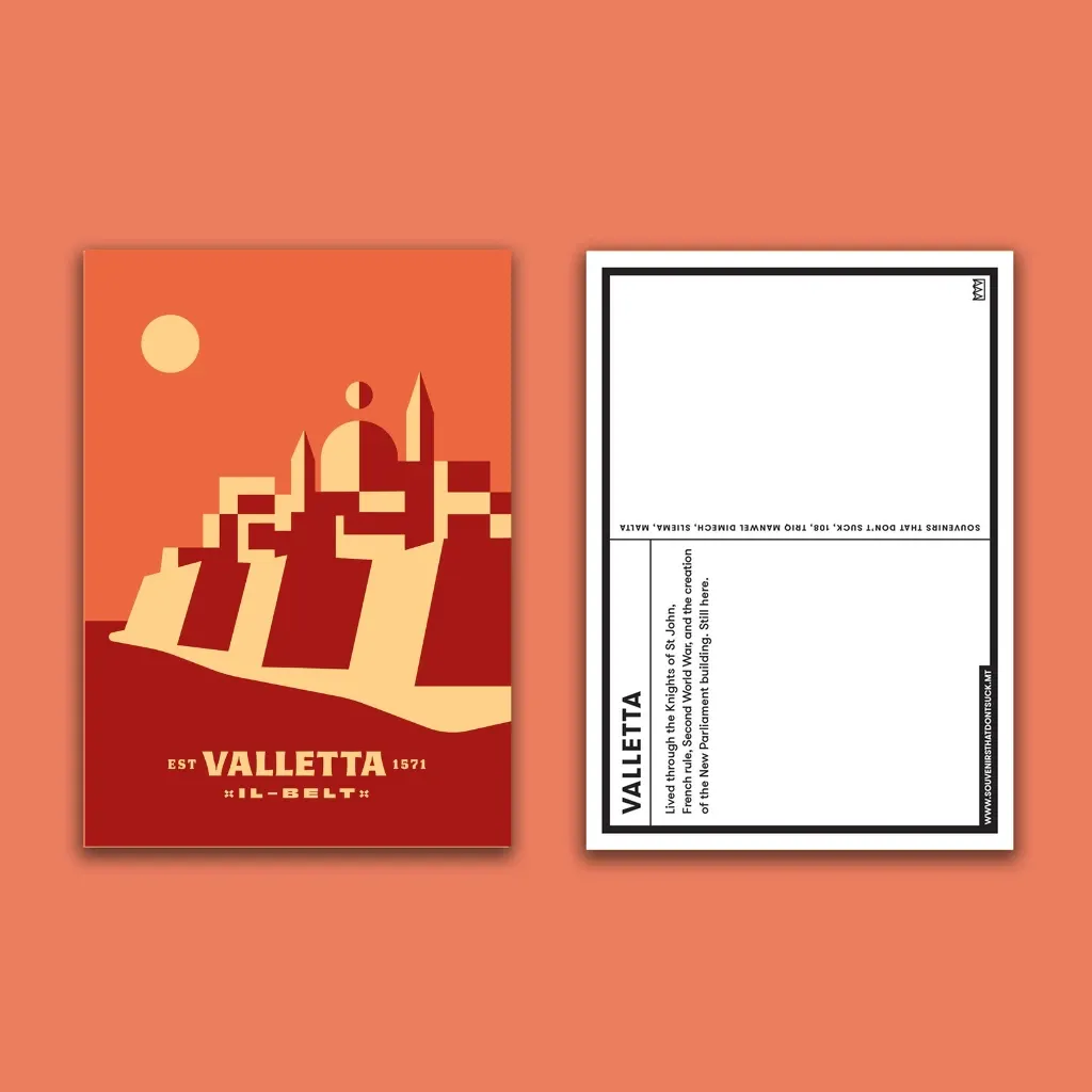 Valletta Postcard