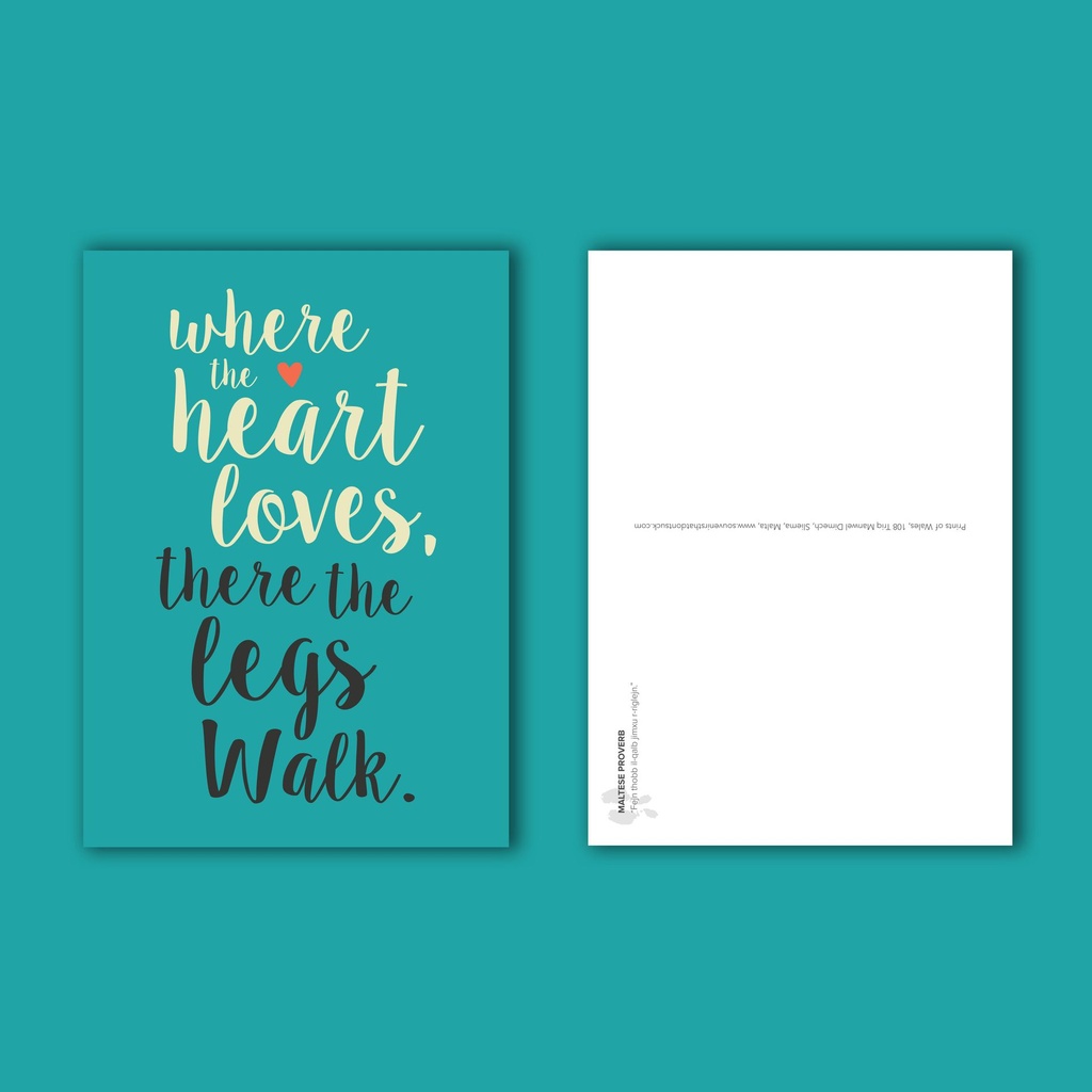 Proverb Postcard