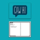 Caw Hi Postcard