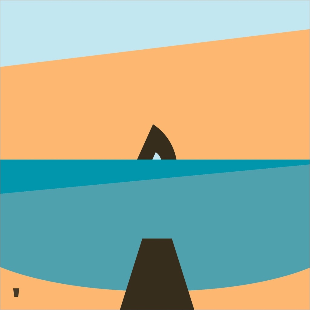 Il-Qawra tad-Dwejra (Unframed, 30cm x 30cm)