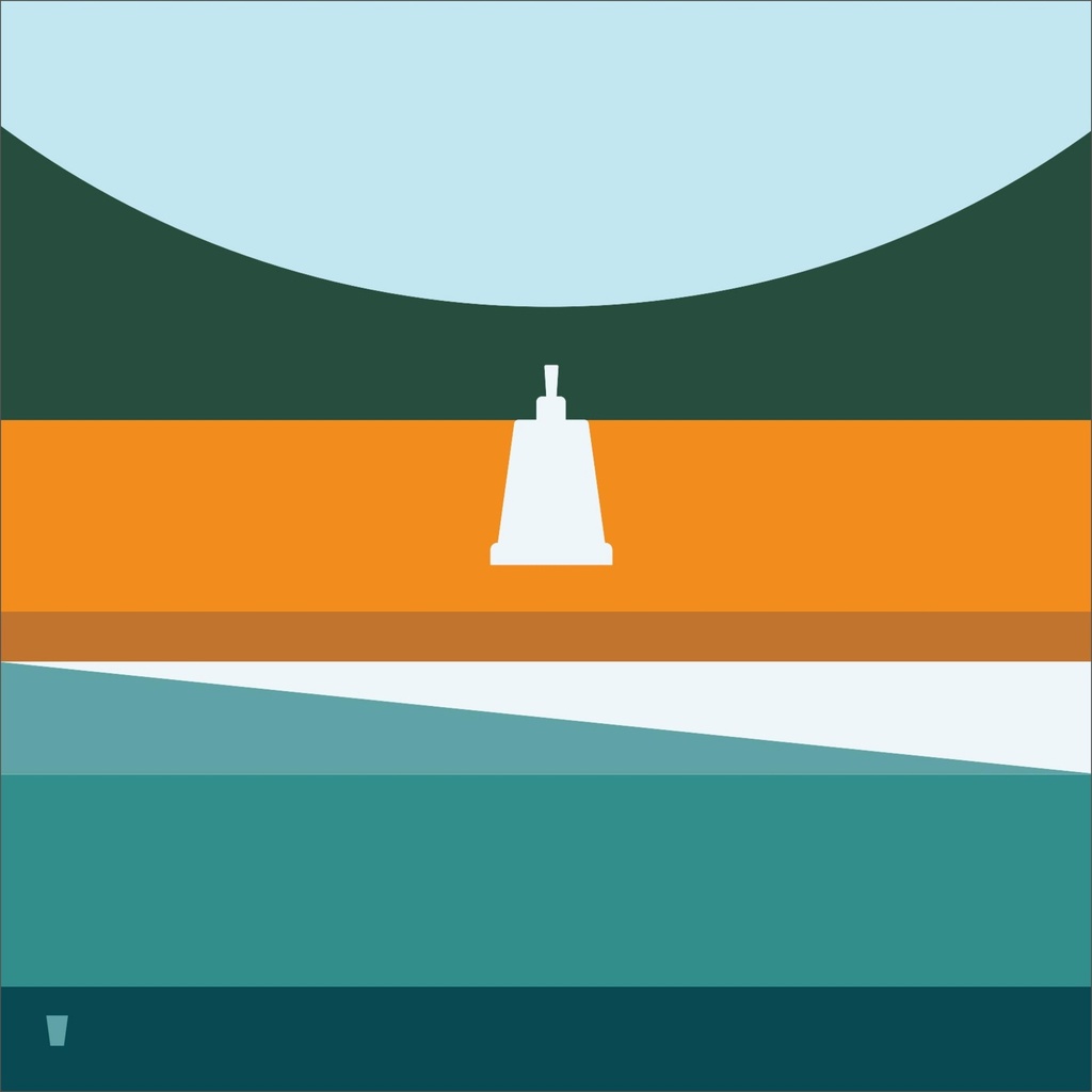 ir-Ramla l-Ħamra (Unframed, 17.5cm x 17.5cm)