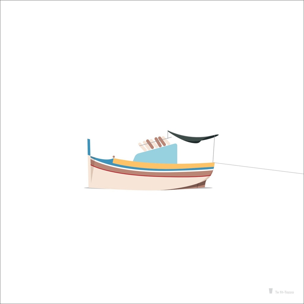 Il-Kajjik (Unframed, 17.5cm x 17.5cm)