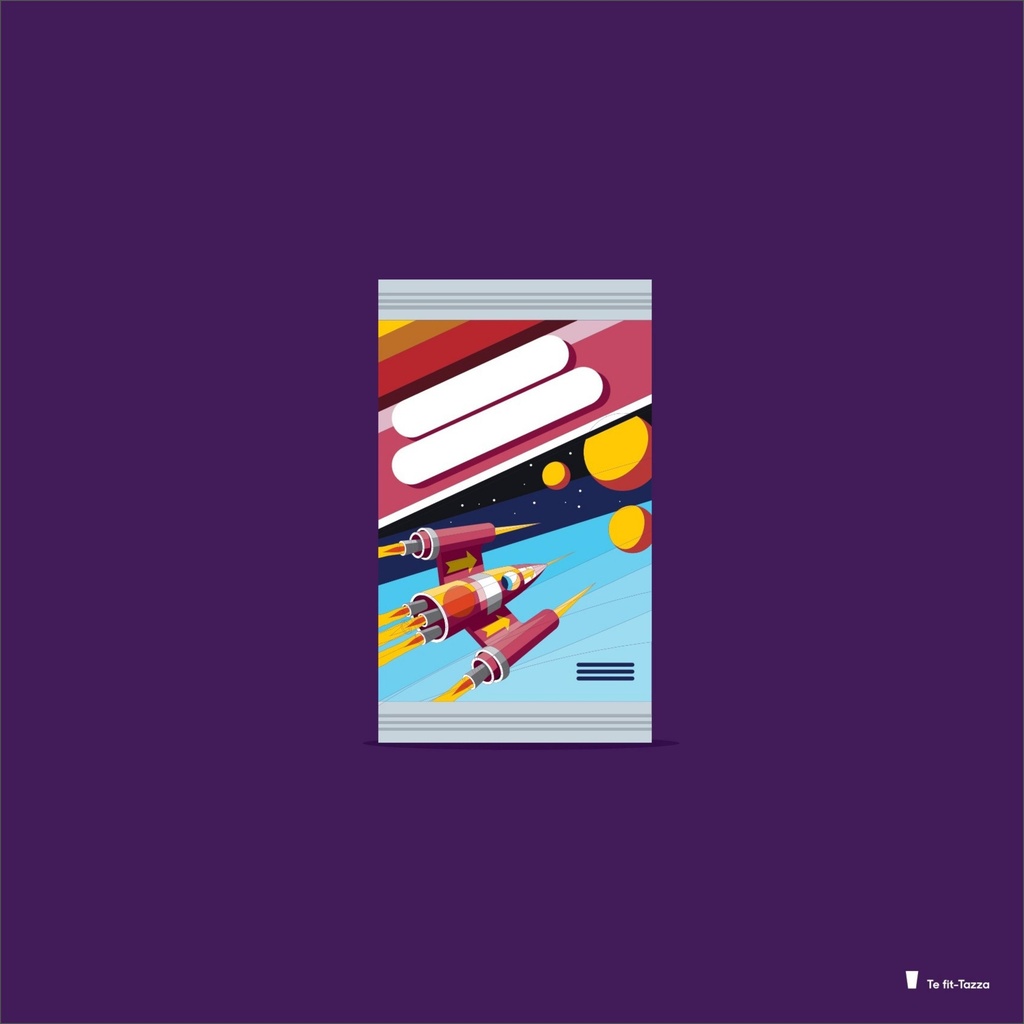 il-Pakkett tal-5ċ (Unframed, 17.5cm x 17.5cm)