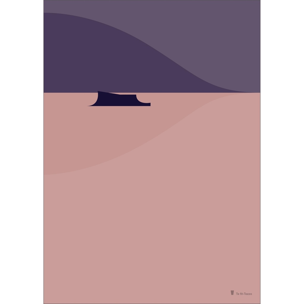 Filfla by Night (Unframed, 29.7cm x 42cm (A3))