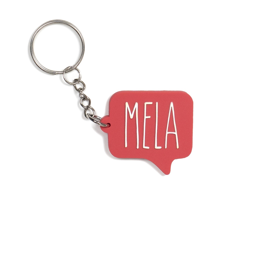 Mela Keychain (Red)