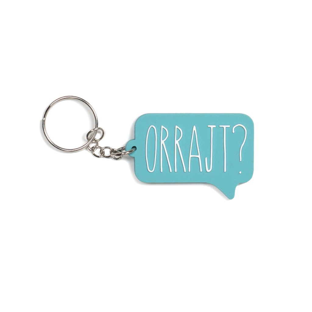 Orrajt? Keychain (Turqoise)