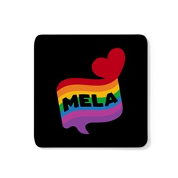 Rainbow Mela Coaster