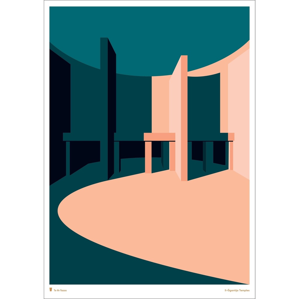 Ġgantija Temples (Unframed, 29.7cm x 42cm (A3))