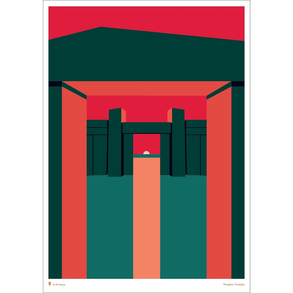 Mnajdra (Unframed, 29.7cm x 42cm (A3))