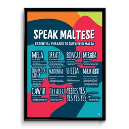 Speak Maltese Poster