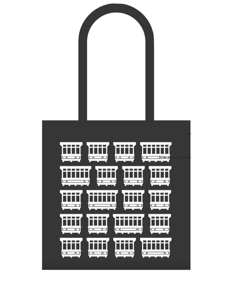 Maltese Balconies Tote Bag