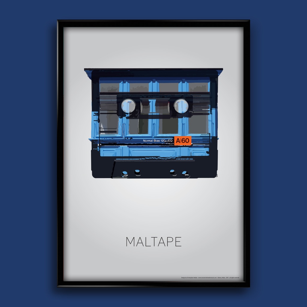 Maltape Poster (Unframed)