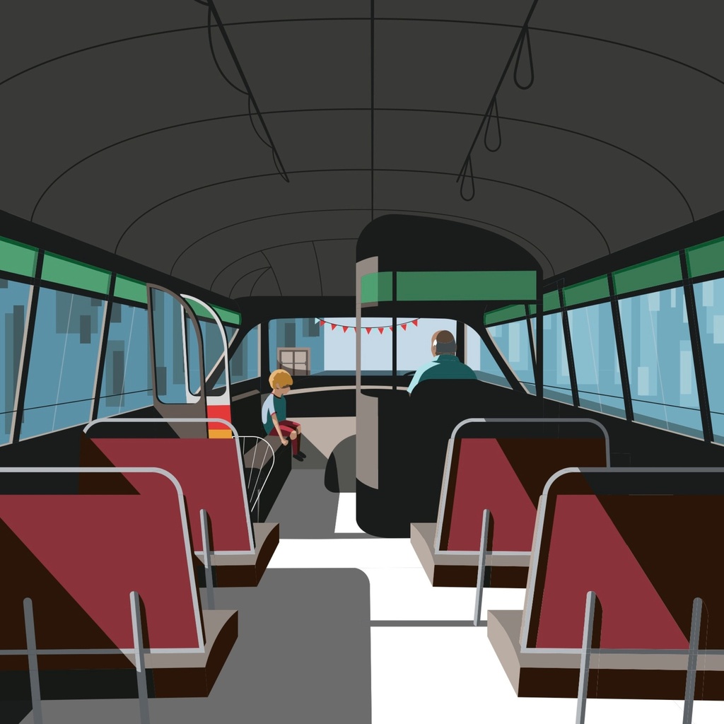 Il-Vjaġġ (Unframed, 17.5cm x 17.5cm)