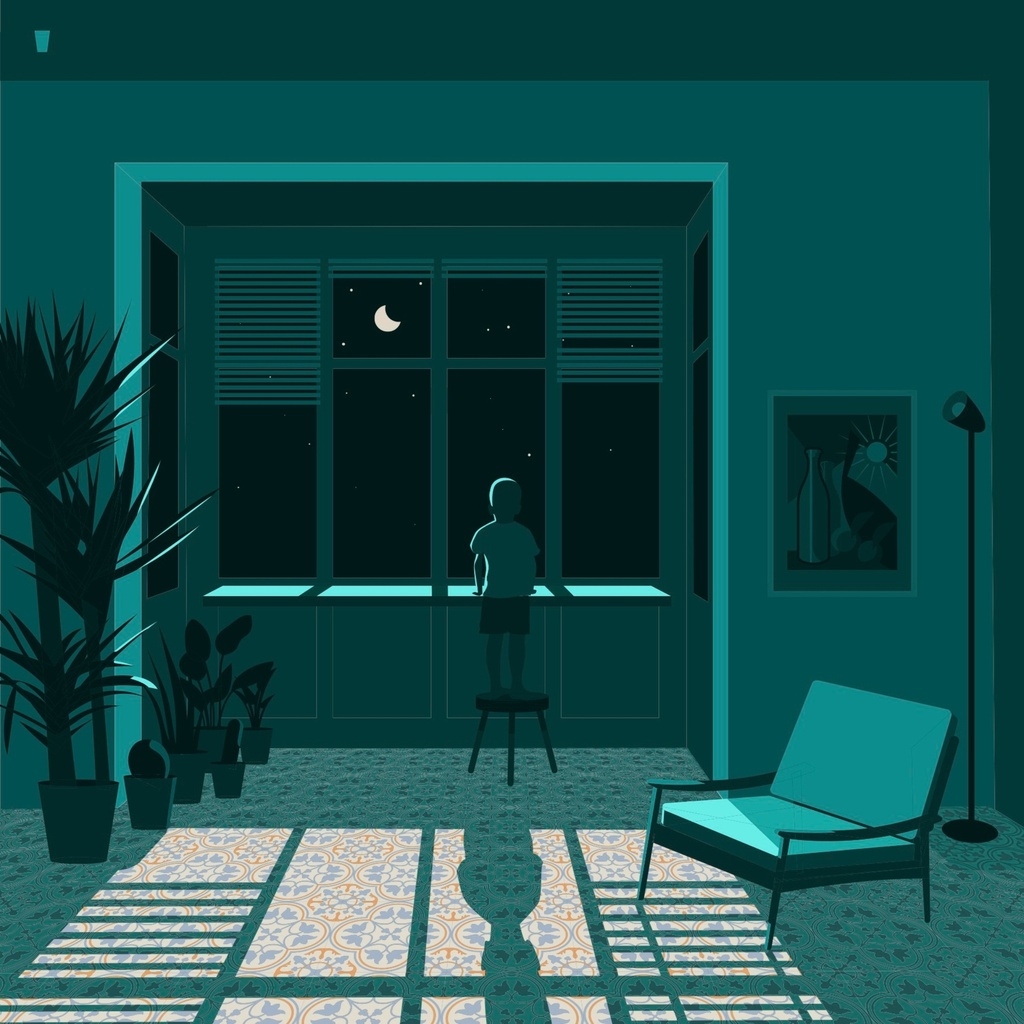 Il-Veduta (Unframed, 17.5cm x 17.5cm)