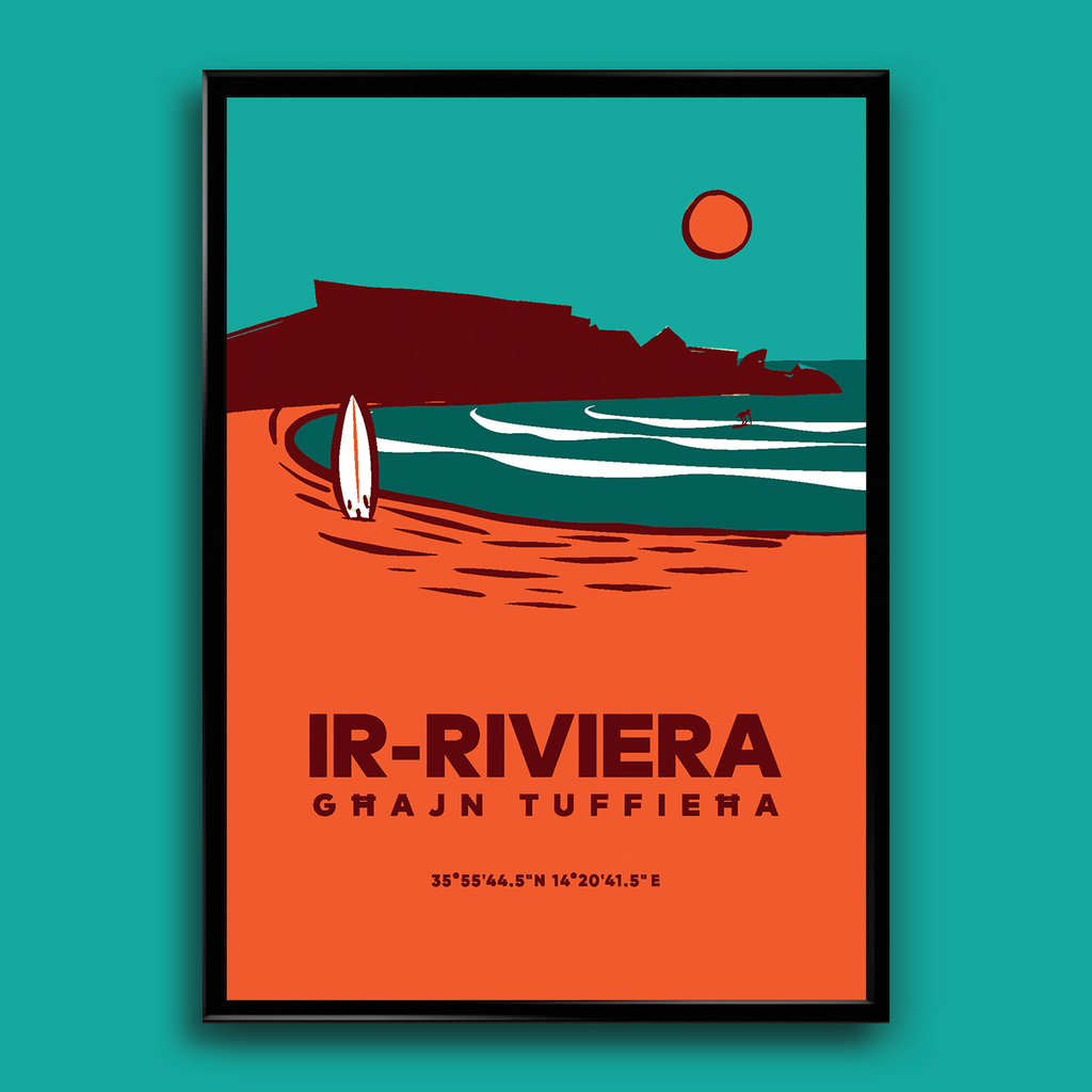 Għajn Tuffieħa Poster (Unframed)