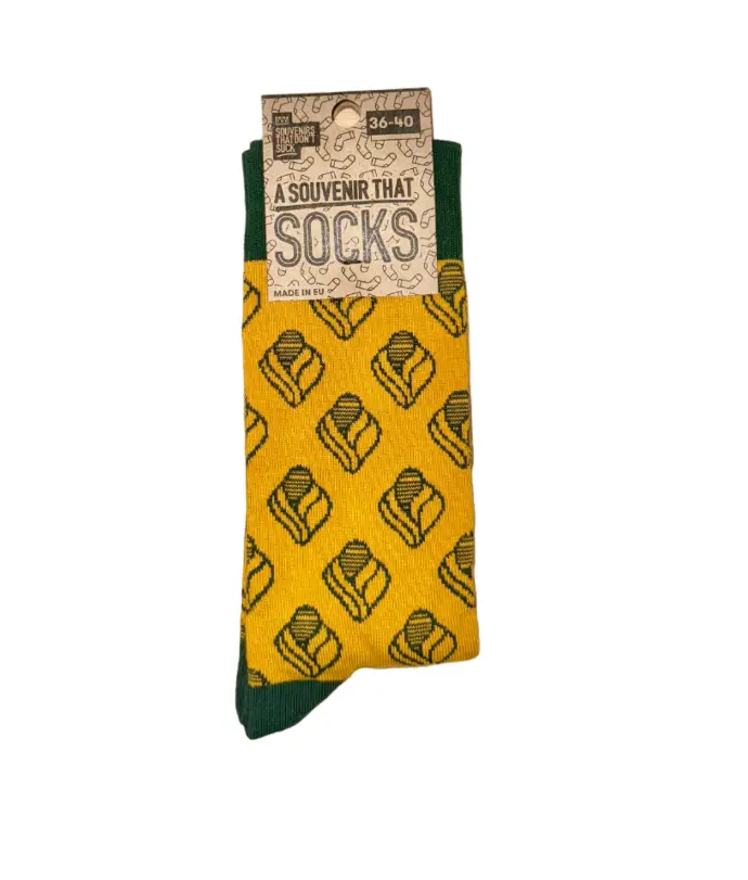 Il-Pastizz Socks (36-40, Yellow)