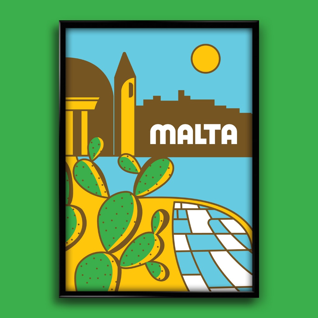 Malta Poster (Unframed)