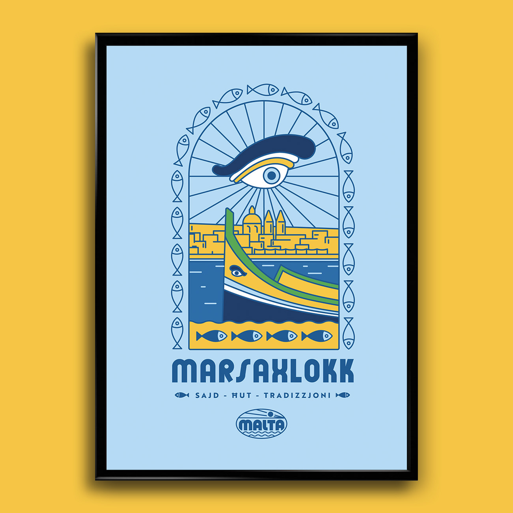 Marsaxlokk Poster (Unframed)