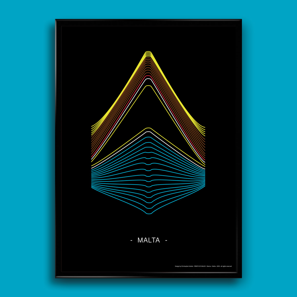 Luzzu Love Poster (Unframed)