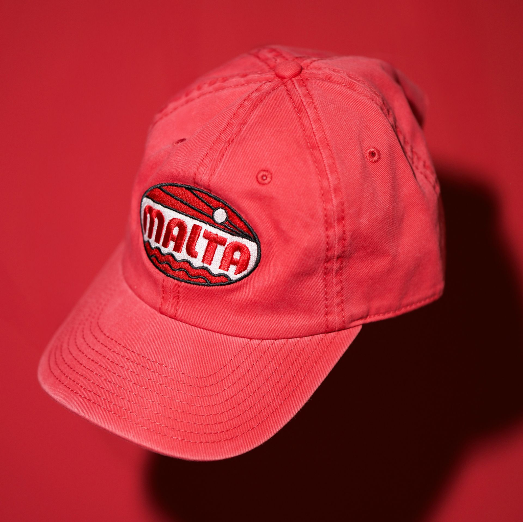 Malta Cap  (Red/White)