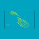 Malta Topography Breakfast Board