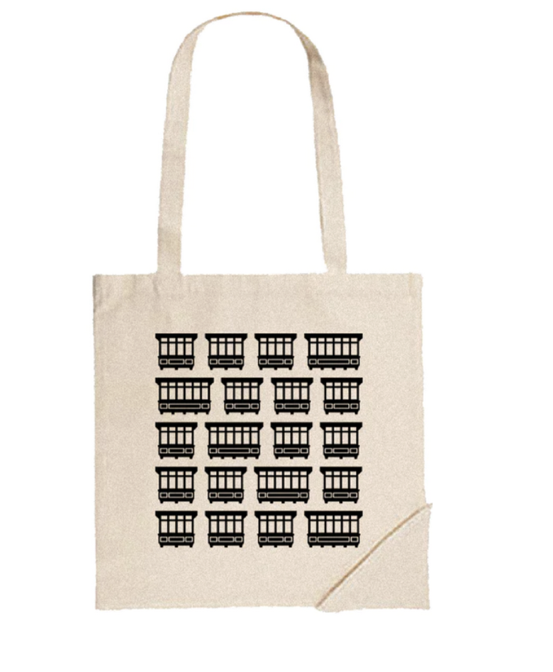 Maltese Balconies Tote Bag