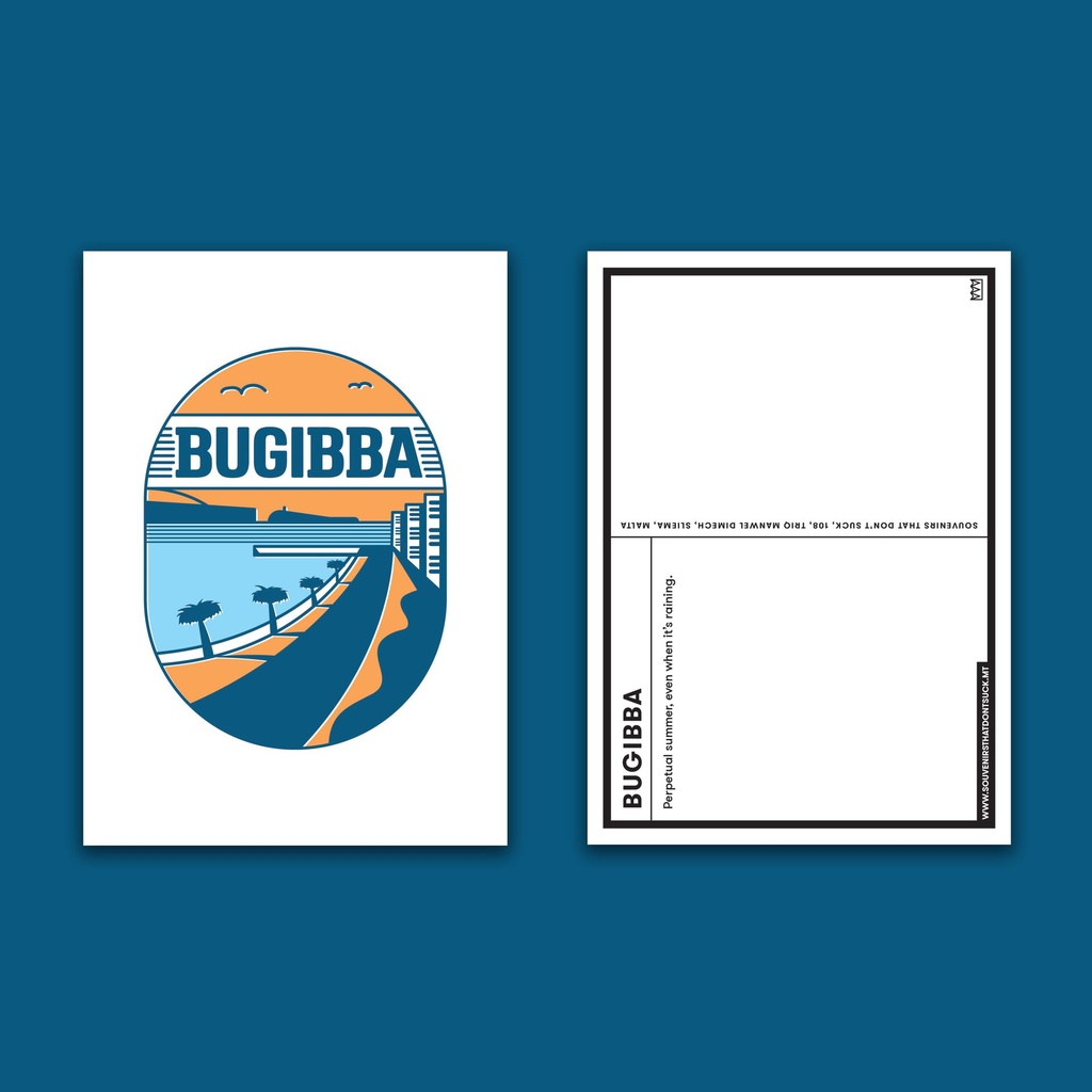 Bugibba Postcard