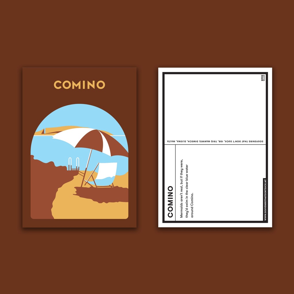 Comino Postcard