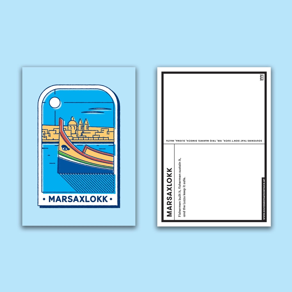 Marsaxlokk Postcard