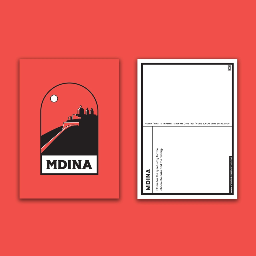 Mdina Postcard