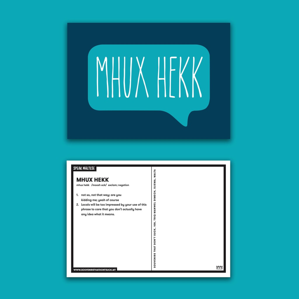 Mhux Hekk Postcard