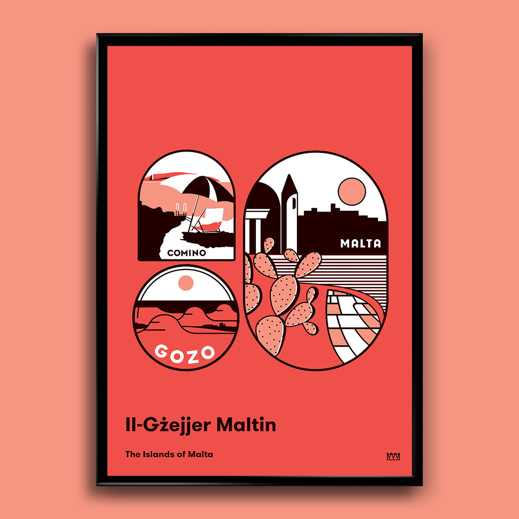 Maltese Islands Poster
