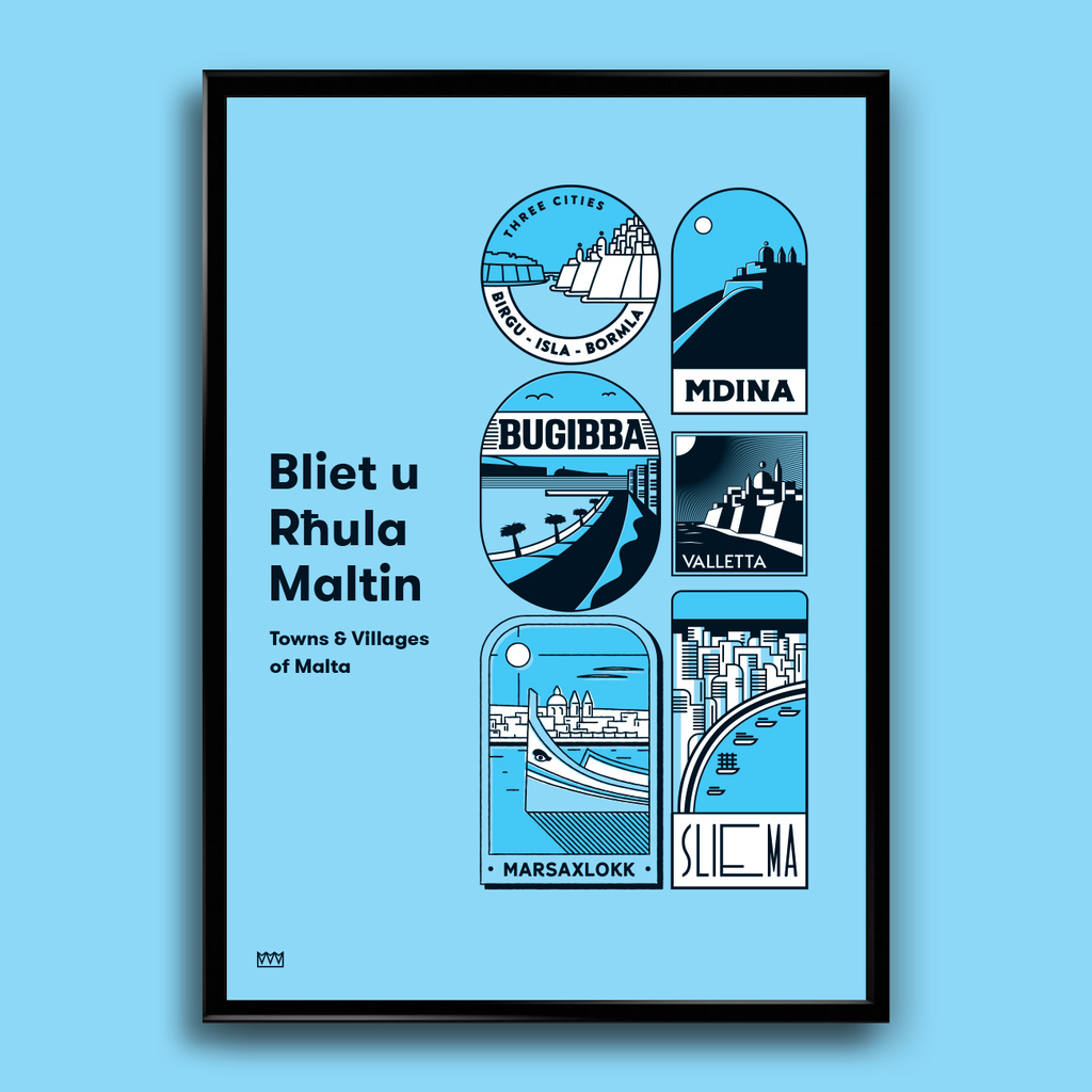 Maltese Towns Poster