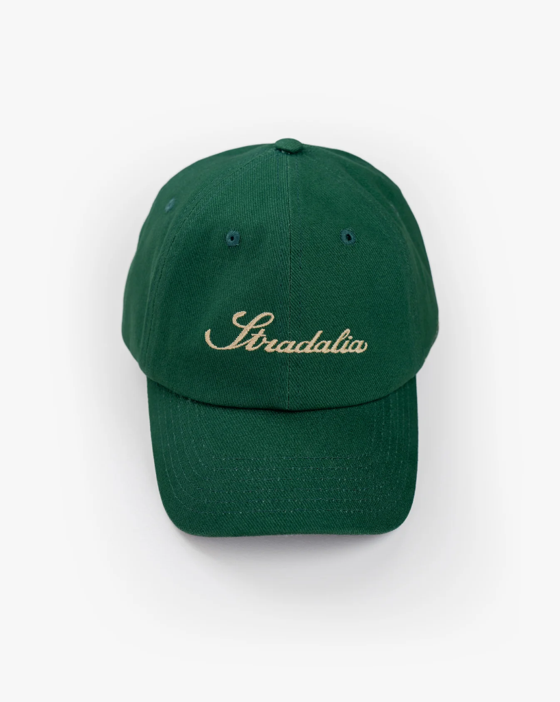Stradalia Script Green Hat